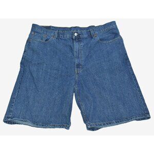 Levi's 550 Denim Shorts Jorts Men's Shorts Size 42 Blue Denim Bermuda